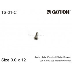 น๊อต Jack Plate Gotoh TS-01-C 3x12